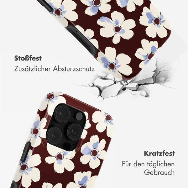 Selencia Vivid Rückabdeckung mit MagSafe Apple iPhone 16 Pro Max - Choco Flower Pop