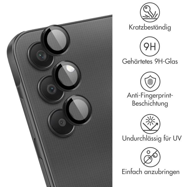 imoshion 2er-Pack Objektivschutz für Kamera für das Samsung Galaxy A25 (5G) - Schwarz