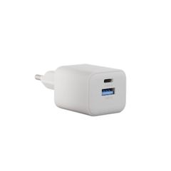Zens Kompaktes Ladegerät USB-C / USB-A 30W - Netzteil - Weiß