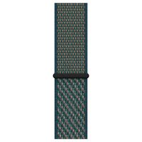 Apple Nike Sport Loop Band für Apple Watch Series 1-9 / SE - 38/40/41 mm / Series 10 - 42 mm - Hyper Crimson / Neptune Green