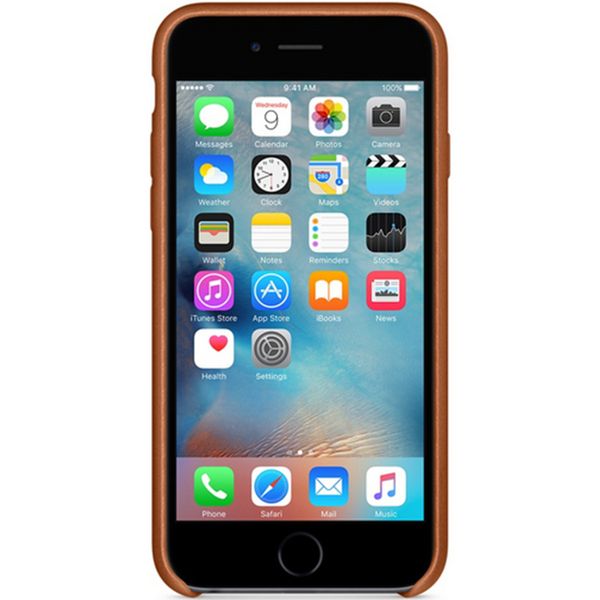 Apple Leder-Case für das Apple iPhone 6 / 6s - Saddle Brown