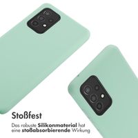 imoshion SilikonHülle mit Band Samsung Galaxy A52(s) (5G/4G) - Mintgrün