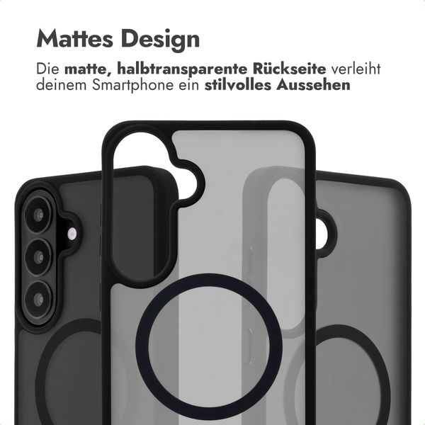 imoshion Color Guard Back Cover mit MagSafe Samsung Galaxy S26 FE / S25 FE - Schwarz