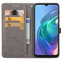 imoshion Mandala Klapphülle Motorola Moto G30 / G20 / G10 (Power) - Grau