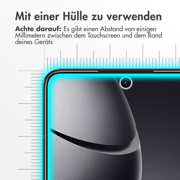 Accezz Screen Protector aus gehärtetem Glas für das Xiaomi 14T / 14T Pro