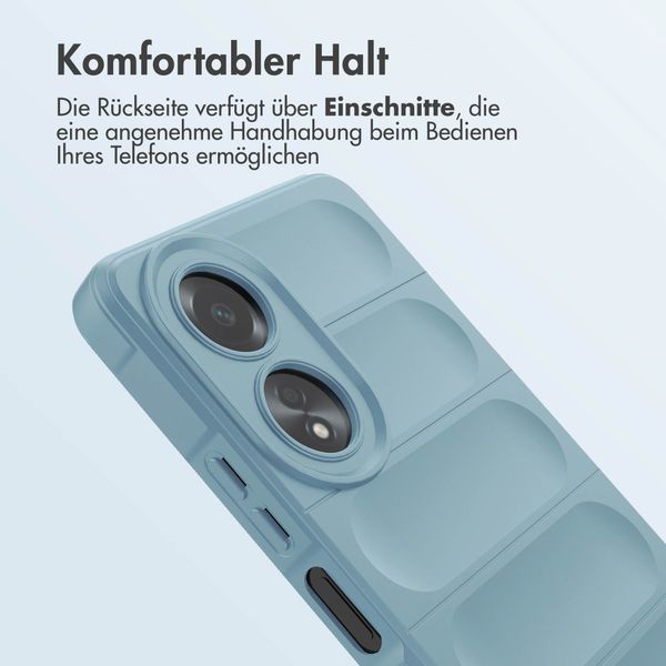 imoshion EasyGrip Back Cover für das Oppo A58 (4G) - Hellblau