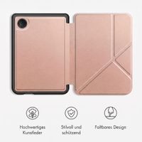 imoshion Klappbare Klapphülle Kobo Clara Colour / BW - Rosé gold
