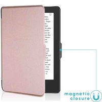 imoshion Slim Hard Case Klapphülle für das Tolino Shine 4 - Rose Gold