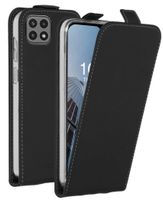 Accezz Flip Case für das Samsung Galaxy A22 (5G) - Schwarz