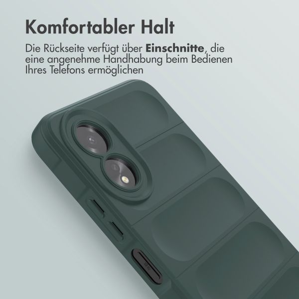 imoshion EasyGrip Backcover Oppo A18 / Oppo A38 - Dunkelgrün
