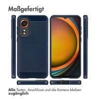 imoshion Brushed Back Cover Samsung Galaxy Xcover 7 - Dunkelblau