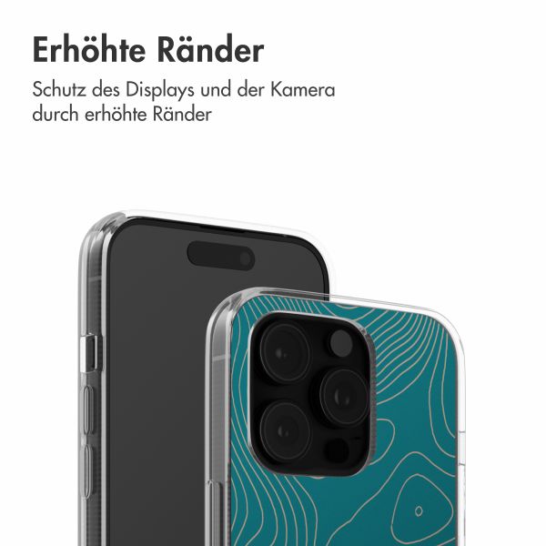 imoshion Design Hülle Apple iPhone 16 Pro - Topo Turquoise