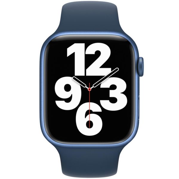 Apple Sport Armband für das  Apple Watch Series 1 t/m 9 / SE (38/40/41 mm) | Series 10 / 11 (42 mm) - Abyss Blue