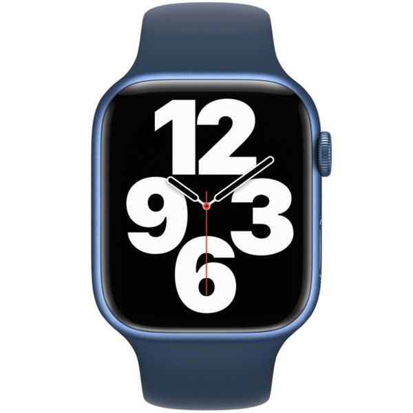 Apple Sport Band für Apple Watch Series 1 bis 9 / SE (38/40/41 mm) | Series 10 (42 mm) - Abyss Blue