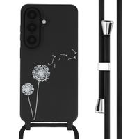 imoshion SilikonHülle design mit Band Samsung Galaxy S26 - Dandelion Black