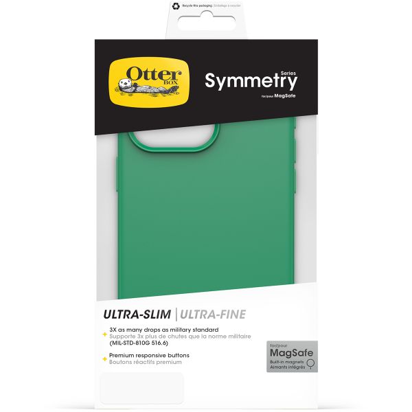 OtterBox Symmetry Backcover MagSafe für das iPhone 15 Pro Max - Green Juice