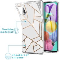 imoshion Design Hülle für das Samsung Galaxy A51 - White Graphic