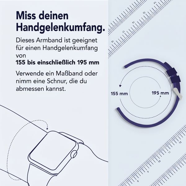 imoshion Silikonband für das  Fitbit Charge 5 / 6 - S - Beige