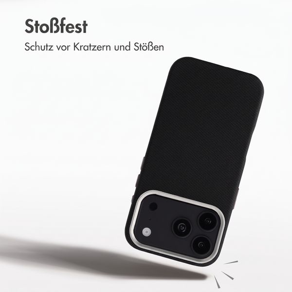 Accezz Mesh Backcover mit MagSafe Apple iPhone 17 Pro Max - Schwarz