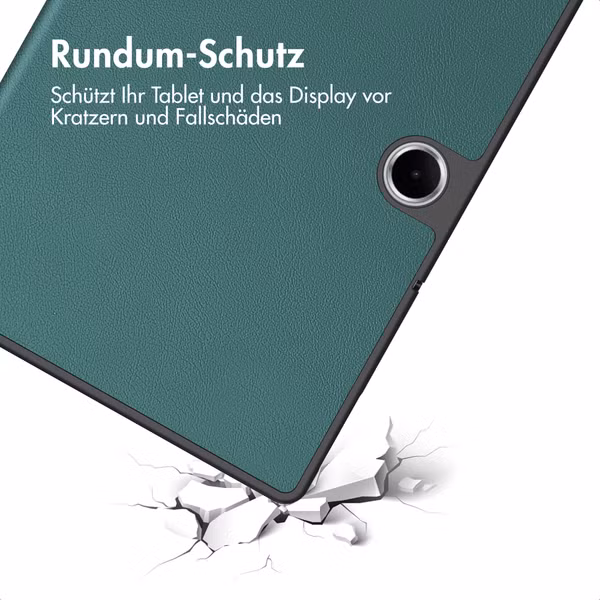 imoshion Trifold Klapphülle OnePlus Pad Lite - Dunkelgrün