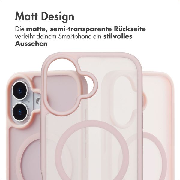 imoshion Color Guard Back Cover mit MagSafe Apple iPhone 17 - Hellrosa