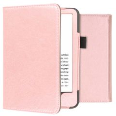 imoshion Vegan Leather Klapphülle für das Amazon Kindle (2024) / Amazon Kindle (2022) 11th gen - Rose Gold