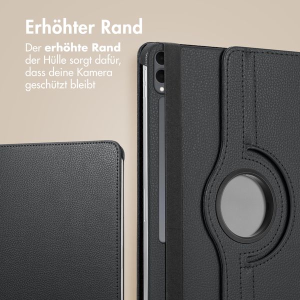 imoshion 360° drehbare Klapphülle Samsung Galaxy Tab S11 Ultra - Schwarz