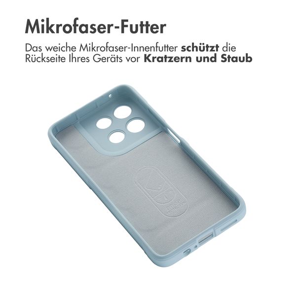 imoshion EasyGrip Backcover Motorola Moto G57 Power - Hellblau