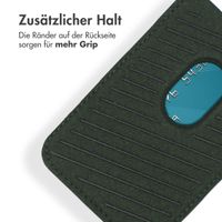 Accezz Leather Cardholder MagSafe - Kartenhalter mit MagSafe - Cedar Green