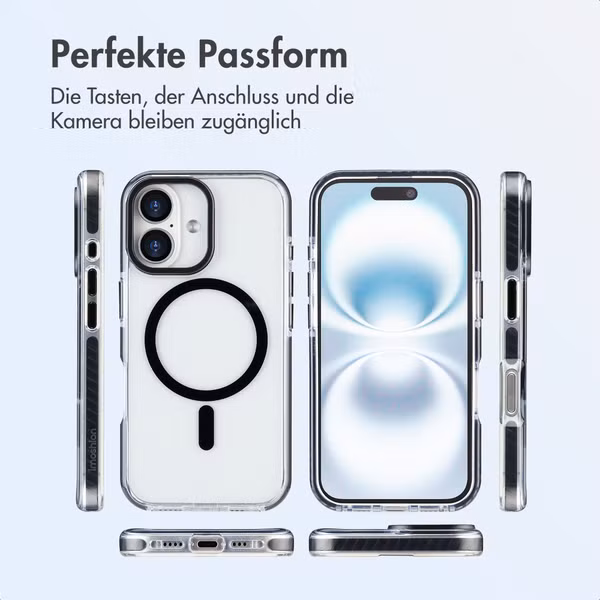 imoshion Combat MagSafe Hülle Apple iPhone 16 - Schwarz