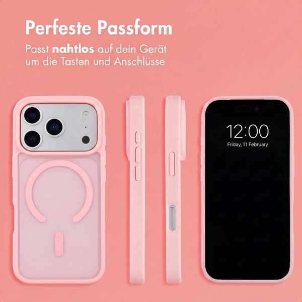 imoshion Color Guard Back Cover mit MagSafe Apple iPhone 18 Pro Max / 17 Pro Max - Hellrosa