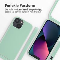 imoshion SilikonHülle mit Band Apple iPhone 13 Mini - Mintgrün