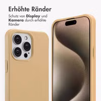 imoshion Color Backcover mit abnehmbarem Handykette und MagSafe Apple iPhone 15 Pro Max - Nude