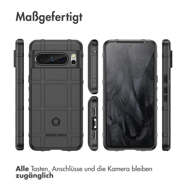 imoshion Rugged Shield Backcover für das Google Pixel 8 Pro - Schwarz