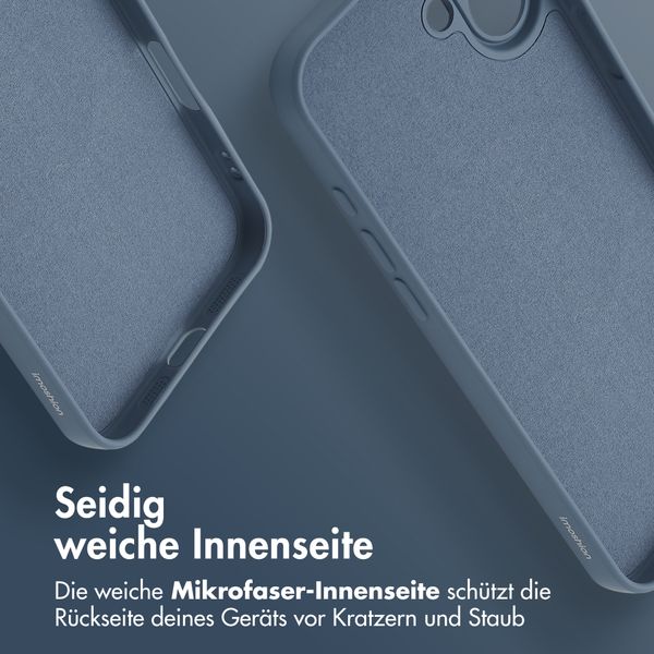 imoshion Color Back Cover mit MagSafe für das Apple iPhone 16 - Dunkelblau