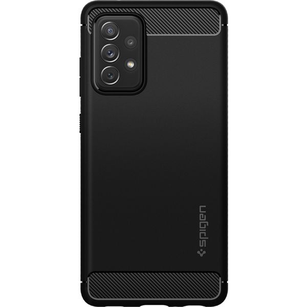 Spigen Rugged Armor Case Samsung Galaxy A72 - Schwarz