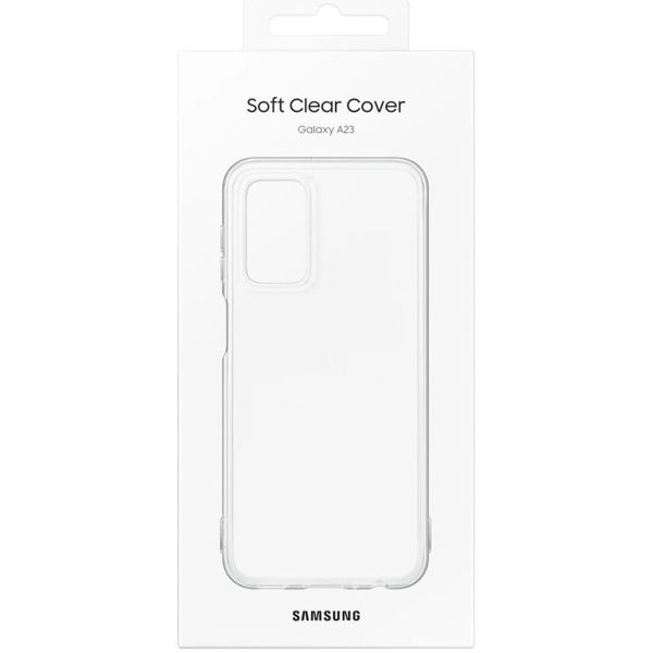 Samsung Original Silicone Clear Cover für das Galaxy A23 (5G) - Transparent