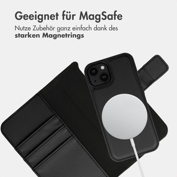 imoshion Herausnehmbare 2-in-1 Luxus-Bookcase Apple iPhone 14 - Schwarz
