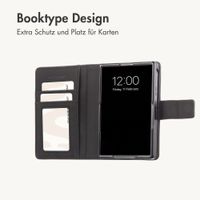 imoshion Luxuriöse Klapphülle Samsung Galaxy Z Fold 8 - Schwarz