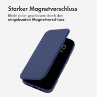 imoshion Transparente Bookcase mit MagSafe Apple iPhone 18 Pro Max / 17 Pro Max - Blau