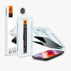 Spigen GLAStR Privacy EZ Fit Displayschutzfolie + Applicator Apple iPhone Air