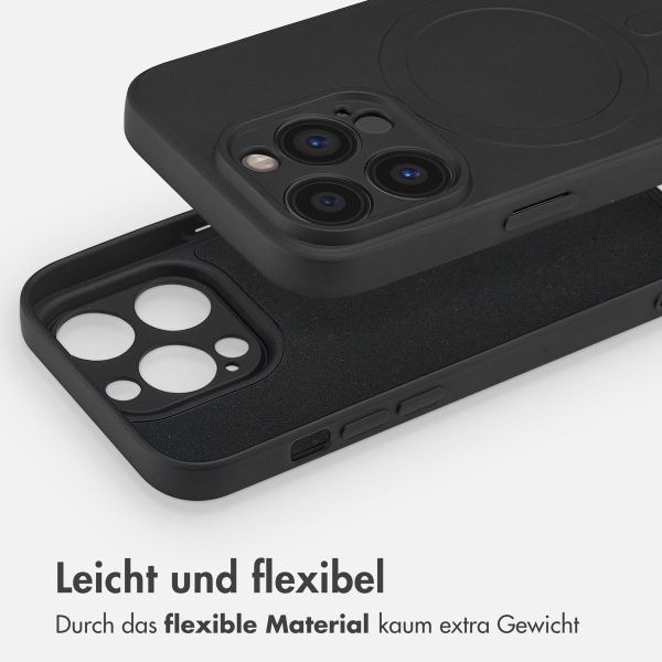 imoshion Color Back Cover mit MagSafe Apple iPhone 14 Pro - Schwarz