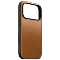 Nomad Modern Leather Case mit MagSafe Apple iPhone 18 Pro / 17 Pro - English Tan