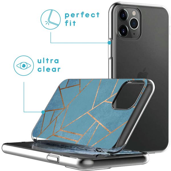 imoshion Design Hülle für das iPhone 11 Pro - Blue Graphic