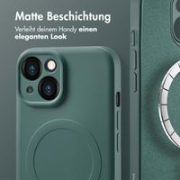 imoshion Color Back Cover mit MagSafe für das iPhone 15 - Dunkelgrün