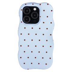Selencia Vivid Wavy Backcover mit MagSafe Apple iPhone 15 Pro - Happy Dots Digital Sky