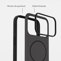 imoshion Color Backcover mit Thin MagSafe Ring Apple iPhone 17 Pro - Schwarz