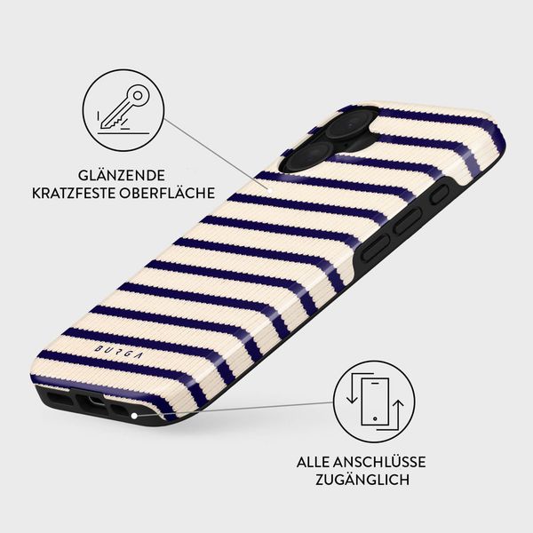 Burga Tough Back Cover für das Apple iPhone 16 - Old Money