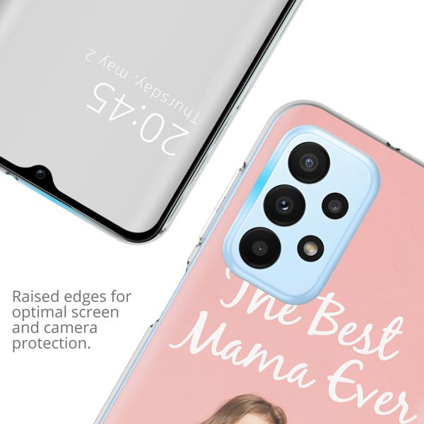 Gestalte deine eigene Samsung Galaxy A23 (5G) Gel Hülle - Transparent