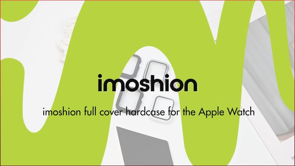 imoshion Full Cover Hard Case für Apple Watch Series 4 / 5 / 6 / SE - 44 mm - Schwarz